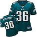 Search : Reebok Philadelphia Eagles Brian Westbrook Women's Replica Team Color Jersey