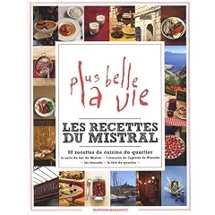 Les recettes du Mistral : 80 recettes de cuisine du quartier de Plus belle la vie