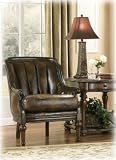 Nottingdale - Sand Showood Accent Chair by Ashley Furniture Photo