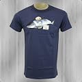 Derbe Hamburg T-Shirt Fischbr�tchen nightshadow blue - figurbetont - f�llt normal aus