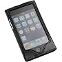 Groov-e Leather Case with Screen Protector & Cleaning Cloth for New Apple iPod Touch - 8GB 16GB 32GB 64GB - Black