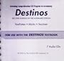 Destinos Listening Comprehension Audio CD Prepack
