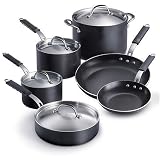 Tramontina 10pc. Cockware Set, Teflon Porcelain High Performance