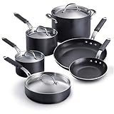 Tramontina 10pc. Cookware Set, Teflon Porcelain High Performance