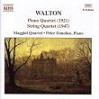 Walton: Piano Quartet / String Quartet