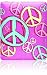 Skinit Protective Skin (Fits Latest Apple iPad); Peace Baby!