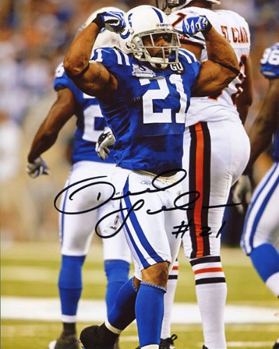 Bob Sanders Autographed / Signed Indianapolis Colts vs. Chicago Bears Celebration 8x10 Photo