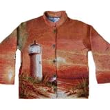 Good Day Woven Cotton Cardigan By Alan Giana at Sugar Street Weavers