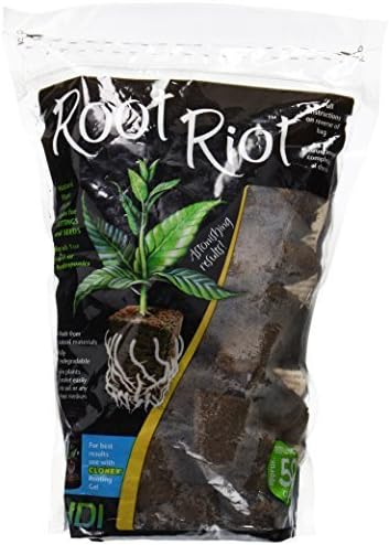 HydroDyanmics Root Riot 50 Count Replacement Cubes by iPower Distributor L&G
