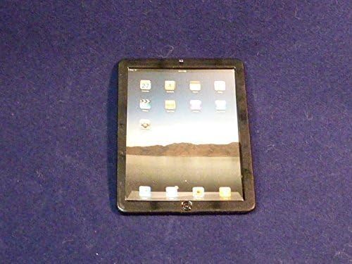 Dollhouse miniature IPAD (Black)
