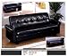 ONE NEW CARESOFT FUTON SOFA BED, ITEM#CM2630-PU