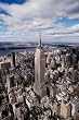 1art1 36648 New York - Empire State Building Across Manhatten Poster (91 x 61 cm)