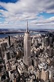 New York - Empire State Building Across Manhatten Poster (91 x 61cm)
