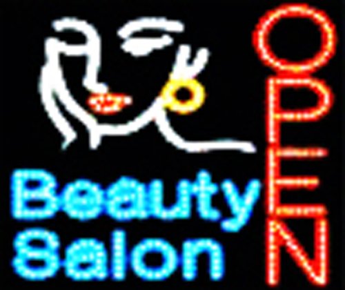 LED Neon Hair Cut Beauty Salon Open Business Sign B61