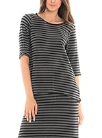 Kova Design Camiseta Manga Corta (Negro / Gris)