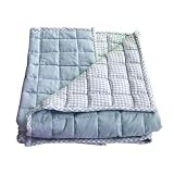Tadpoles Basics Crib Coverlet - Blue