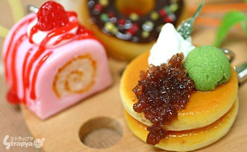 Japanese Food Sample Collection Cell Phone Strap (Chocolate Eclair)