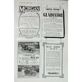 Le Gladiateur 1907 de Reo d'Automobile de Morgan Bult Amarrent la Robe