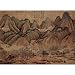 Kao K'o-kung (Green Hills and White Clouds) Art Poster- 11x17 custom fit with RichAndFramous Black 99 inch Poster Hangers