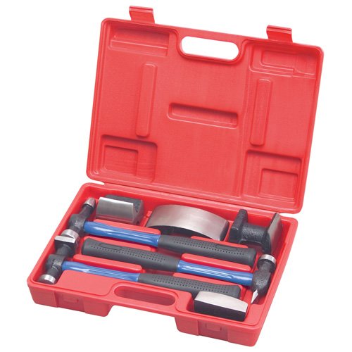 TEKTON 5655 Deluxe Auto Body Repair Kit, 7-Piece