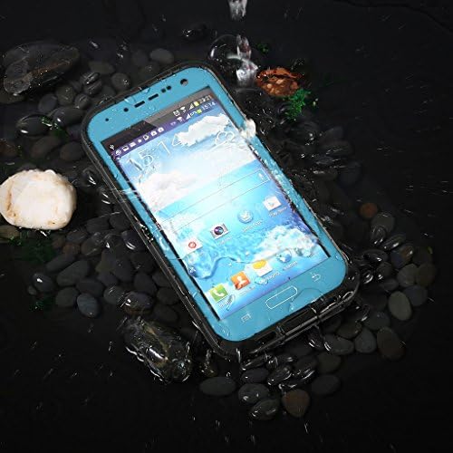 Redpepper Waterproof Shock Snow Rain Proof Hard Case for Samsung Galaxy S4 Color Grass Blue
