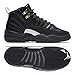 Jordan Kid's Air 12 Retro BG, BLACK/WHITE-BLACK-MTLLC GOLD