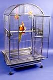Extra Large Stainless Steel Macaw Cage Big Dometop 48 x 36