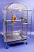 Extra Large Stainless Steel Macaw Cage Big Dometop 48 x 36