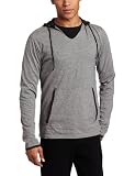 ambiguous Men's Earlee Henley Shirt, Grey, Large