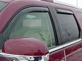 Wade Automotive Wind Deflector InChannel Window Visors4 Piece SmokeCadillacEscalade2007 to 2008