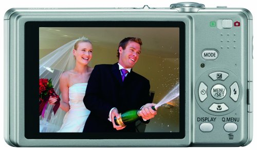 Panasonic Lumix DMC-FS15 12MP Digital Camera with 5x MEGA Optical Image Stabilized Zoom and 2.7 inch LCD