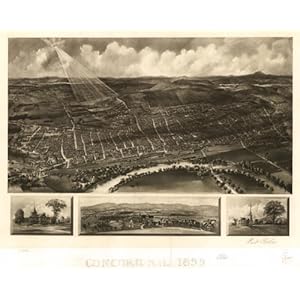 kitchen stores in concord nh on 1899 Concord New Hampshire  Bird S Eye Map  Amazon Com  Home   Kitchen