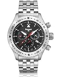 Traser Aviator Jungmann Chronograph Watch w/ Sapphire Crystal T5302.253.4P.11