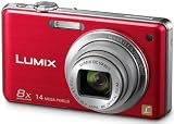 Panasonic Lumix DMC-FH20 14.1 MP Digital Camera with 8x Optical Image Stabilized Zoom and 2.7-Inch LCD (Red)