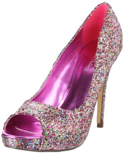 Michael Antonio Women's Keme Open-Toe Pump,Multi,7.5 M US