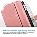 Galaxy S5 Case, ULAK Multi Card Slots Series Magnetic Wallet Case Cover for Samsung Galaxy S5 SV Galaxy S V i9600- Coral Pink