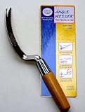 Garden Works Classic Angle Weeder Left Handed Birch Handle