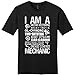 I am a Mechanic, Badass Mechanic Gift Young Mens T-Shirt Large Black