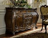 AICO Palais Royale Sideboard in Rococo Cognac 71007