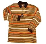 Enyce - Enyce Long Sleeve Striped Polo Shirt