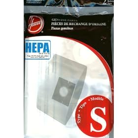 Hoover Tyoe S Bags HEPA Bags 4010806S and 4010808S