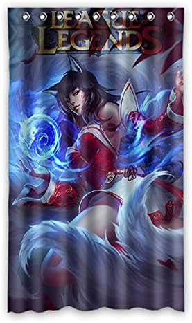 Bedroom Custom Solid Warm League of Legends Black-out Window Curtain Polyester 50"x84" (1 piece)