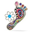 Going Barefoot Pin from the Artazia Collection #821 GP OP