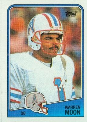 1988 Topps #103 Warren Moon - Houston Oilers (Football Cards)