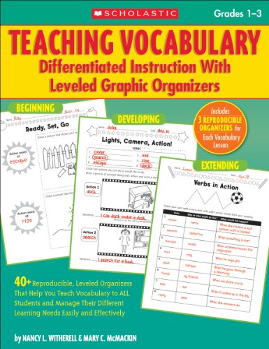 Teaching Vocabulary: Differentiated Instruction With Leveled Graphic Organizers