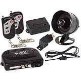 Pyle - One Way Alarm System w/Four Button Remote and Remote Start - PWD121