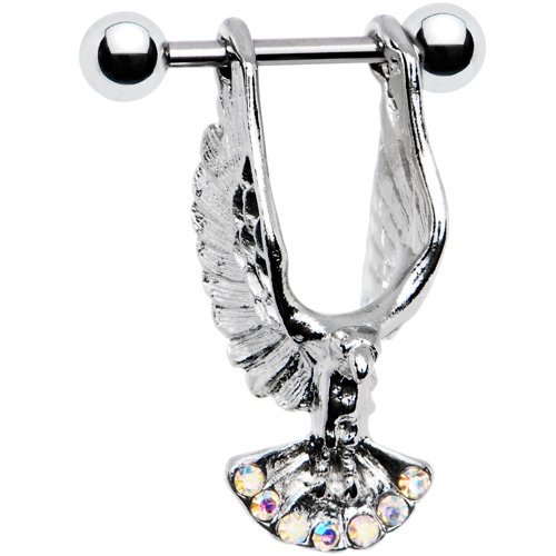 Aurora Gem Eagle Bird Helix Cartilage Earring