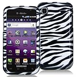 SAMSUNG GALAXY S 4G T959V BLACK WHITE ZEBRA STRIPES CASE