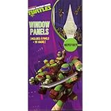 Teenage Mutant Ninja Turtles TMNT Window Panels Curtains Drapes, Set of 2