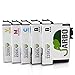 JARBO 1 Set+1 Black Replacement for Epson 220 Ink Cartridge High Capacity Worked with Epson WF-2650 WF-2630 WF-2660 WF-2750 WF-2760 XP-320 XP-420 XP-424